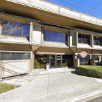 Outside of the office building at the walnut creek office